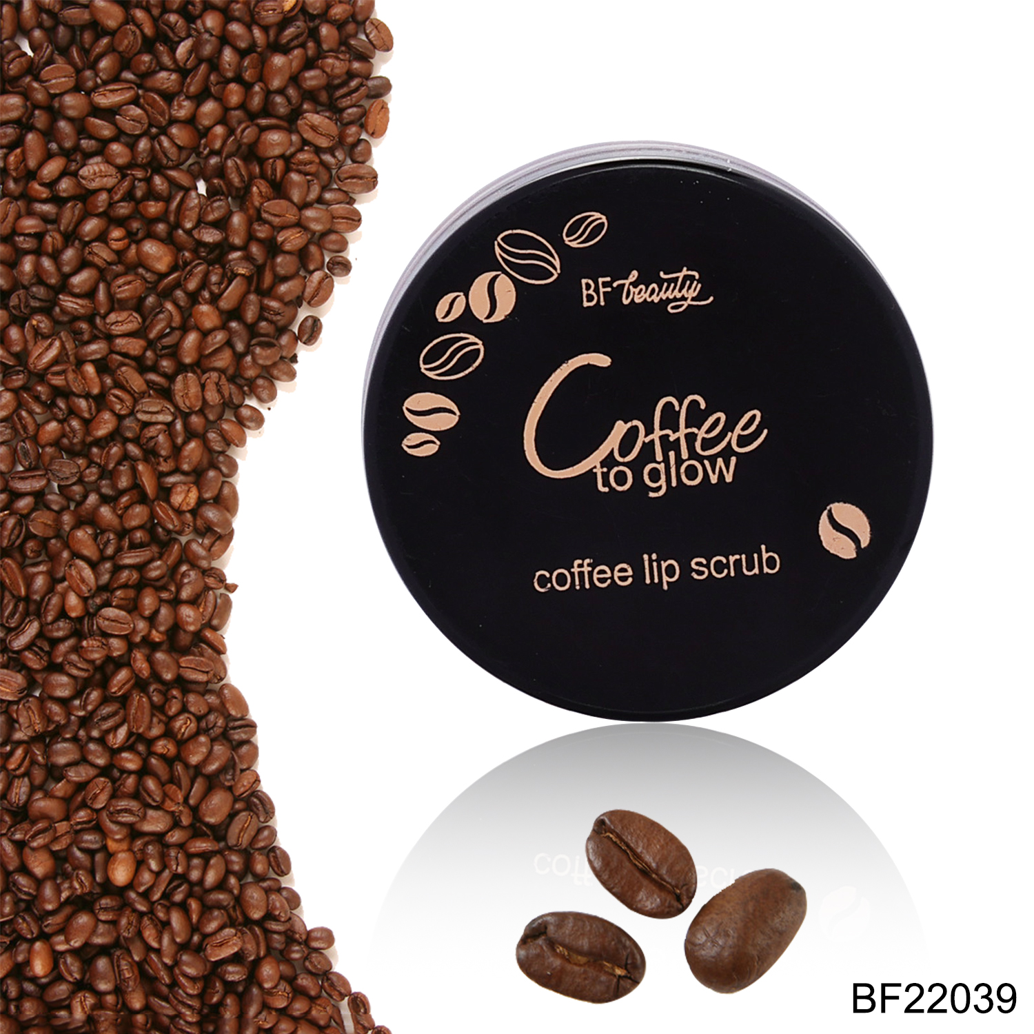 22039(2)Coffee to glow coffee lip scrub